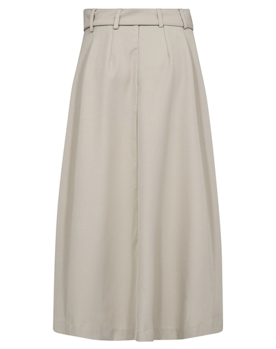 Co'Couture - Luna CC Belt Pleat Nederdel - Taupe